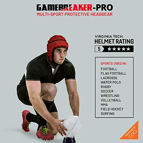 image for Gamebreaker-PRO Multisport Protective Headgear GBPRO-10-02 (White, Med