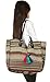 TribeAzure Large Women Shoulder Bag Tote Aztec Handbag Tassel School Everyday Beach Picnic Grocery Laptop (Beige)
