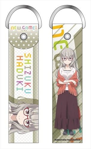 Amazon New Game 葉月しずく デカストラップ アニメ 萌えグッズ 通販