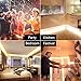 Lepro 16.4ft Dimmable LED Strip Light Kit with 12V Power Supply, 300 LEDs SMD 2835, Non-Waterproof Tape, Flexible Rope Light for Home, Kitchen, Under Cabinet, Bedroom and More, Warm White