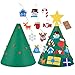 Outgeek 3D Felt DIY Tree Felt Toys for Kids Felt Toddler Educational Toys