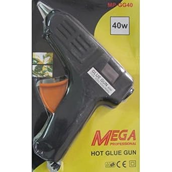 SMB TOOLS Mega 40 Watt Brand New Hot Melt Glue Gun with 5 Pieces Big Glue Sticks Free