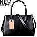 Jack&Chris Real Leather Designer Handbags Ladies Briefcase Satchel Tote Bag for Women, HXB488