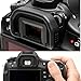 ChromLives Camera Eyepiece Eyecup 18mm EB Replacement Viewfinder Protector for Canon 50D 40D 30D 20D 10D 5D Mark II 5D EOS 5D 20D 30D 10D D60 and More