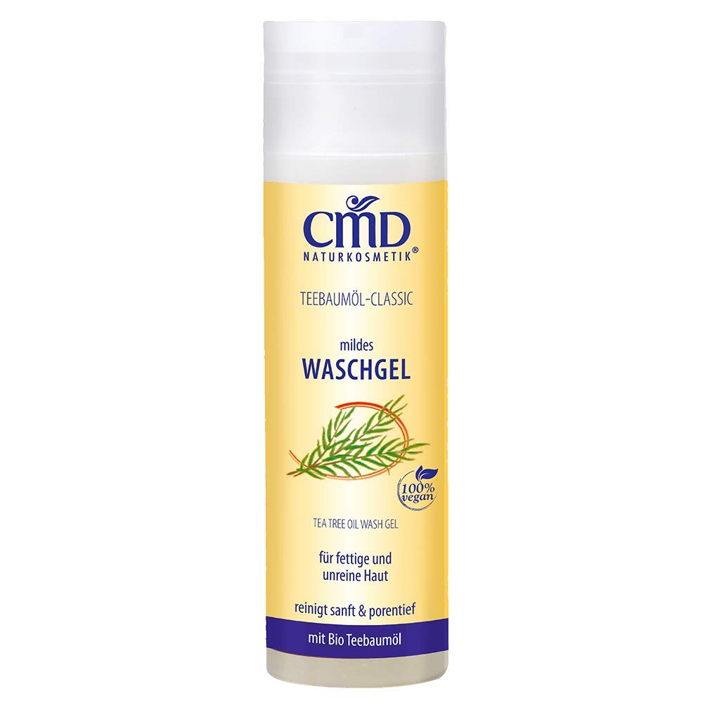 CMD Naturkosmetik: Waschgel Gesichtsreiniger Teebaumöl Kosmetik (200 ml)