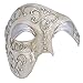 Men's Masquerade Mask Phantom Of The Opera Vintage Half Face Mask