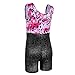 BAOHULU Toddlers Girls Gymnastics Dance Leotards-One-piece Sparkle Stripes & Stiching Athletic Clothes Leopard 120(5-6T)
