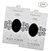 E-Laurels Women's Sheer Crotchless Pantyhose High Waist Open crotch Tights Shiny Silk Stockings Ultra Shimmery (2Pcs Black)