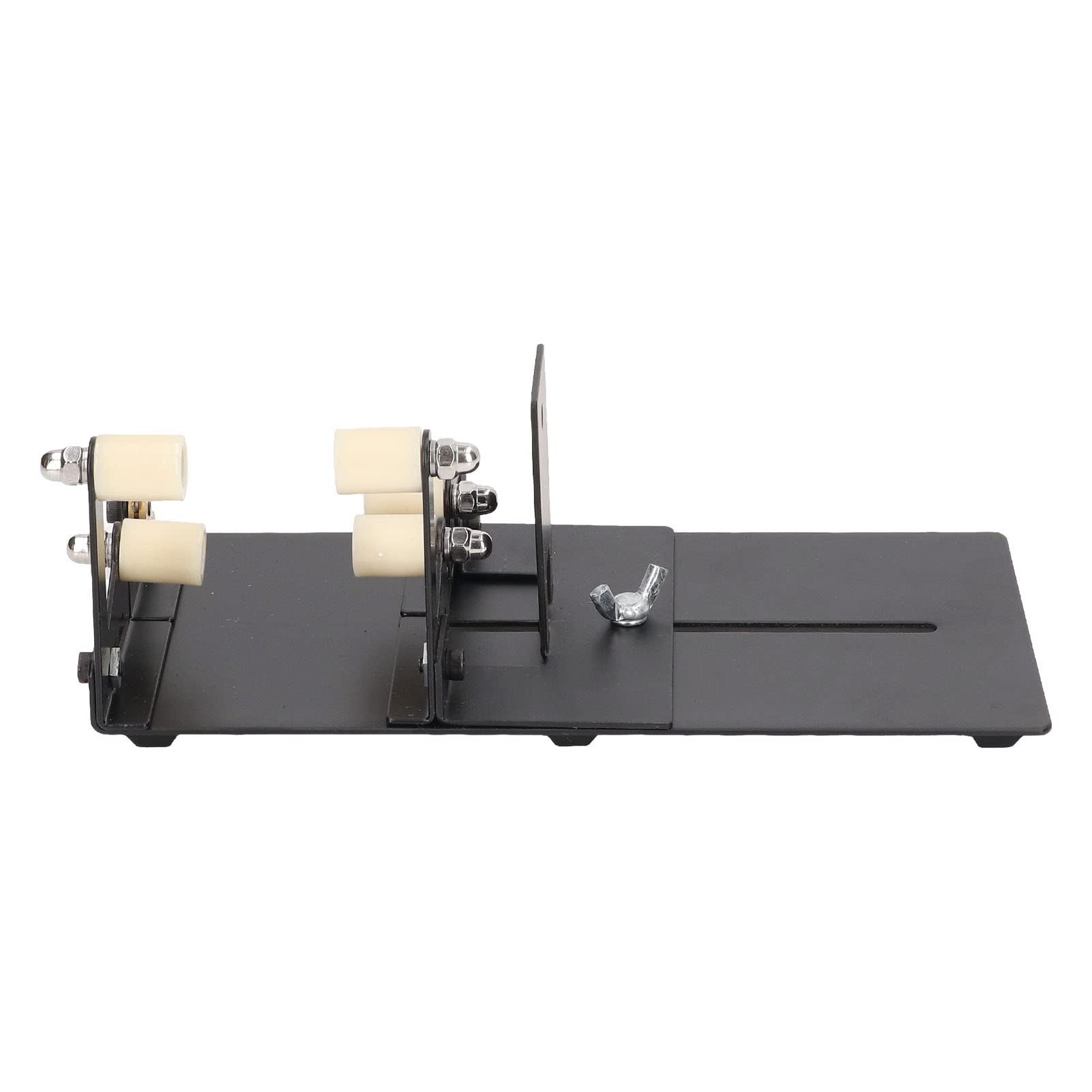 Uxsiya Glass Bottle Cutter,DIY Bottle Cutting Tool,Effort Saving Large Cutting Range 95° Removable Side Panel 8 Support Wheels Bottle Cutter for Handicrafts(19PC)