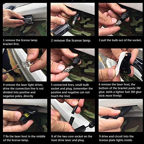 laser light motorcycle