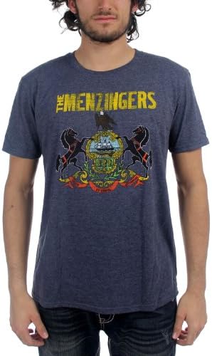 The Menzingers - Mens PA Flag T-Shirt, Size: Small, Color: Black