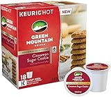 Green Mountain Coffee, Cinnamon Sugar Cookie, K-Cups for Keurig Brewers, 18 Count (Pack of 3)