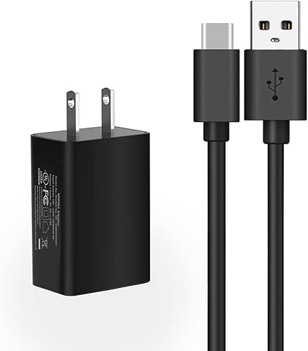 Amazon.com: UL Listed Type C AC Charger Fit for Samsung