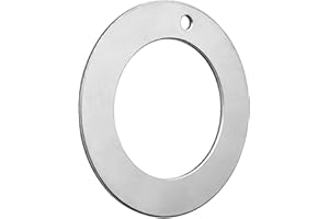 Thrust Washer, PTFE Lined, Steel, 1 in ID x 1-3/4 in OD x 1/16 in Thick