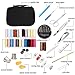 Sewing Kit,Over 100 JKtown Portable Basic Sewing Accessories, 24 Color Spools of Thread, Mini sew kits supplies for Beginners,Traveller,Emergency,Family starter to Mending and Repair