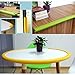 13ft Long SafeBaby & Child Safety Baby Proofing Edge Protective Bumpers for Furniture, Cushion Foam Strip Brick Pad Childproof Fireplace Guard for Toddlers - White