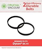 2 Dyson DC-41 Belts; Fits Dyson DC-41 Upright Vacuums; Designed & Engineered by Crucial Vacuum