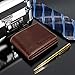 ID Stronghold Extra Capacity Bifold Wallet for Men - RFID Blocking Genuine Leather Wallet Luxury Brown