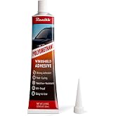 Polyurethane Windshield Adhesive &amp; Sealant 50ML Weather Resistant | High Strength, Fast Curing Formula for Automotive Glass, Car Windscreen, RV Window - Professional Strength Crack Repair Glue