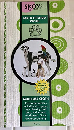 Skoy Large Swedish Dishcloth, Apple Green/White