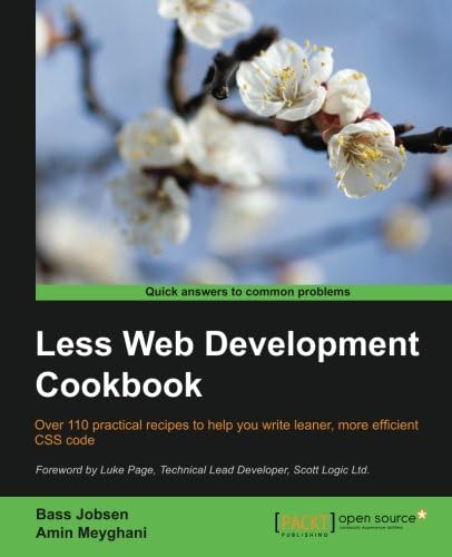 Less Web Development Cookbook Paperback – January 31, 2015