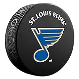 St. Louis Blues Basic Logo Souvenir Hockey Puck By Sher-Wood