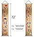 West Cowboy Garland Party Decorations - Western Redoe Welcome Banner Porch Sign Hanging Decor Supplies