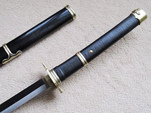 AIT Collectibles S2682 Anime ONE Piece Roronoa Zoro YUBASHIRI Katana Sword Gun Metal Blade 41.1"