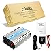 GIANDEL 1200Watt Power Inverter 12V DC to 110V 120V AC with 20A Solar Charge Controller Remote Control Dual AC Outlets & USB Port for RV Truck Solar System