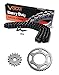 1989-2004 Yamaha Warrior 350 YFM350X Chain and Sprocket Kit Heavy Duty Black
