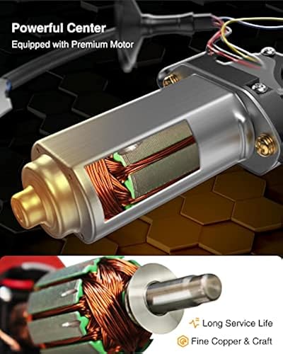A-Premium Rear Right Window Regulator With Motor For Mitsubishi Outlander 2007-2012