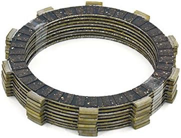 Cork Clutch Plates Discs Set 8pcs for CRF 250R 2008-2015 CRF 250X 2004-2015 Racing Motorcycle Motocross Enduro Supermotard