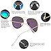 MT MIT Classic Aviator Polarized Mirrored Lens Sunglasses for Men Women 100% UV Protection(Green)