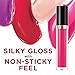 Revlon Super Lustrous Lip Gloss, Non-Sticky, Hydrating, High Shine Finish, 243 Sizzling Coral, 0.13 oz