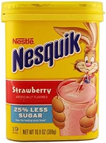 Product Of Nesquik, Strawberry Powder, Count 1 - Coco & Chocolate Mixes / Grab Varieties & Flavors