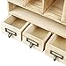 Ikee Design Wooden Desk Organizer File/Mail Sorter Office Supplies Storage