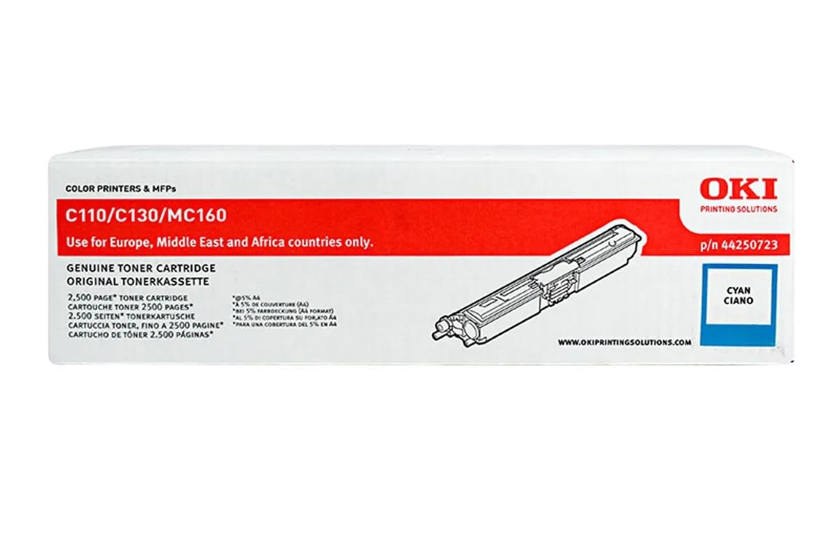 Oki 44250723 Toner cyan, 2.5K pages