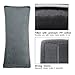 Kids Seatbelt Pillow, ILIVABLE Universal Car Safety Belt Shoulder Pad Neck Protector Plush Vehicle Non-Slip Seat Belt Cover for Child, Adult (Gray, 1 Pack)