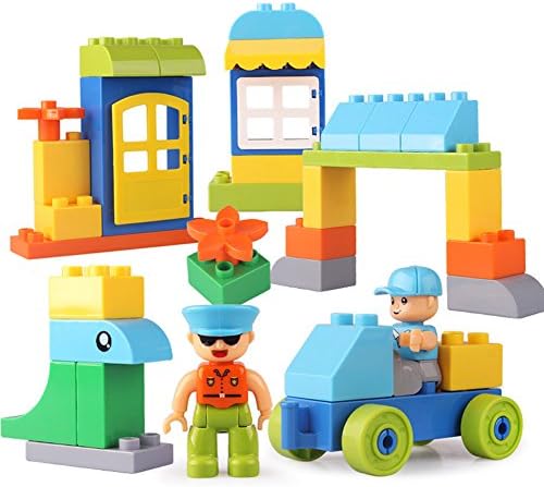 Finesdear Enlighten Bricks Toy Large Construction Plastic Building Blocks Toy