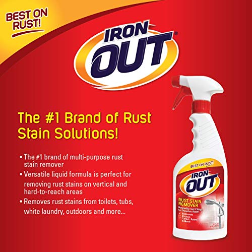 IRON out Rust Stain Remover Spray Gel, 16 Fl. Oz. Bottle (2Pack(16 Fl