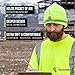 Armorbilt Safety Beanie – Reflective High Visibility Yellow/Orange - Cold Weather Knit Hat – Perfect for Construction and Outdoor Safety situations, Running, Biking, Workwear Clothing (Yellow)