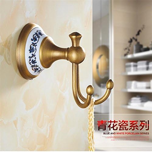 Wall Hooks Coat Hooks Towel Hooks Clothes Hook Hat Hooks Wall Hanger Hook up Utility Hook Robe Hook Hang Hook,European Style Antique Retro All Bronze Clothes Hooks Hook 7X8X9.5Cm