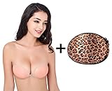 Anmengte Nubra and Case Bag Bundle Invisible Silicone Bra and Lingerie Case (Single A-Case)