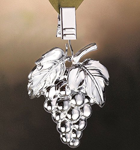 HomyDelight Tablecloth Weight Clips - Grape Cluster (Set of 4) 2 lbs 2.13" 3.25" .5"