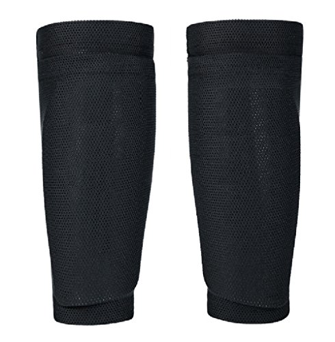 TUYU Soccer Shin Guard Holder Socks Soccer Equipment Knee Braces Leg Guard Socks Abrasion Resistant Comfortable Breathable for The Beginner or Elite Athlete YDW001 - Thumbnail 2