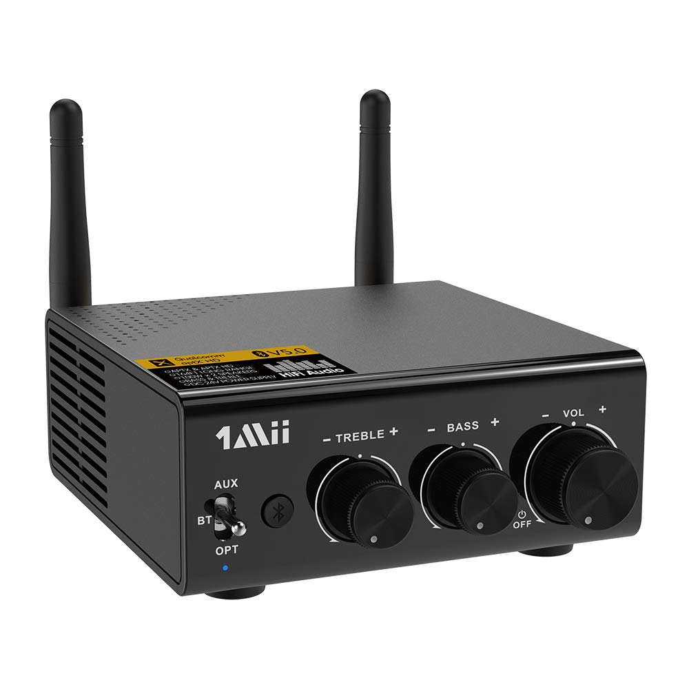Buy 1Mii Bluetooth 5.0 Stereo Audio Amplifier Receiver, 2.1 Channel
