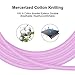 Aimus Lightning Cable, 1Pack 6FT iPhone Charger Cotton Braided iPhone Charging Cord with LED Light for iPhone 7/7 Plus/6s/6s Plus/6/6 Plus/5/5S/5C/SE/iPad Air/Mini and iPod (Rose Gold)