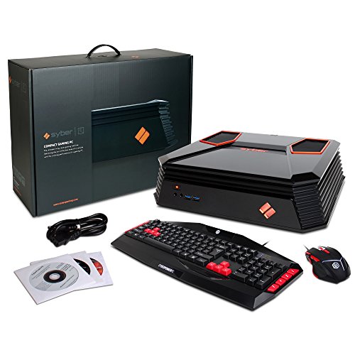  CYBERPOWERPC Syber C Core SCC2000 PC Gaming Console AMD 