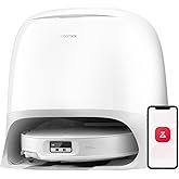 roborock Qrevo CurvX Robot Vacuum and Mop, 22,000Pa Suction, 3.14’’ Ultra Slim, Dual Anti-Tangle System, Reactive AI Obstacle