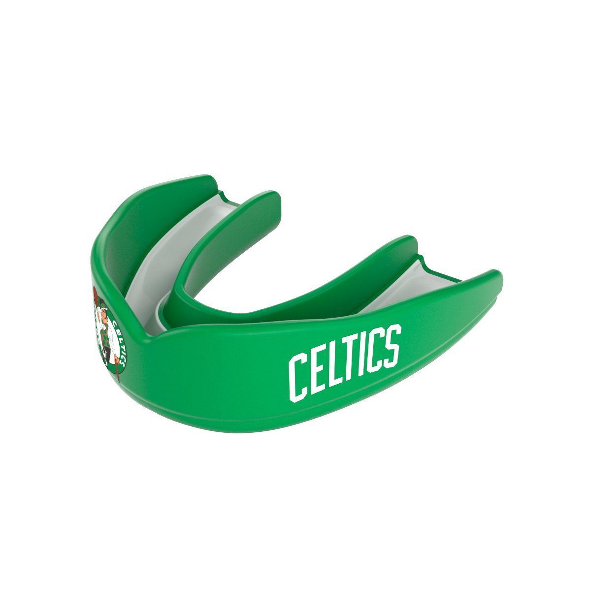 Shock Doctor Men's NBA Basketball Boston Celtics Mouth Guard, Green, Adult